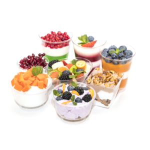 Mini choux aux deux chocolats