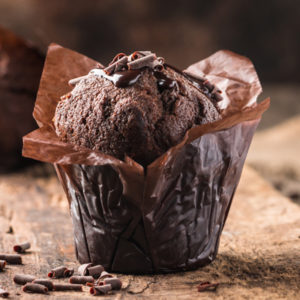 Muffin chocolat cœur coulant
