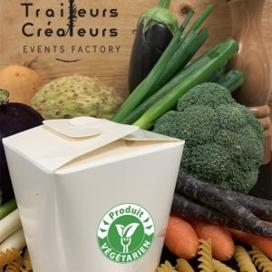 Pâtes en box saumon